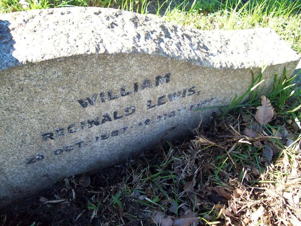 LEWIS William Reginald 1887-194?