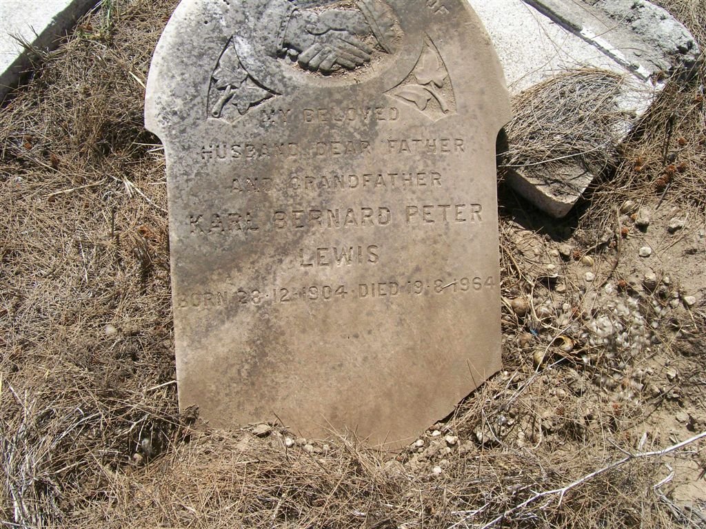 LEWIS Karl Bernard Peter 1904-1964