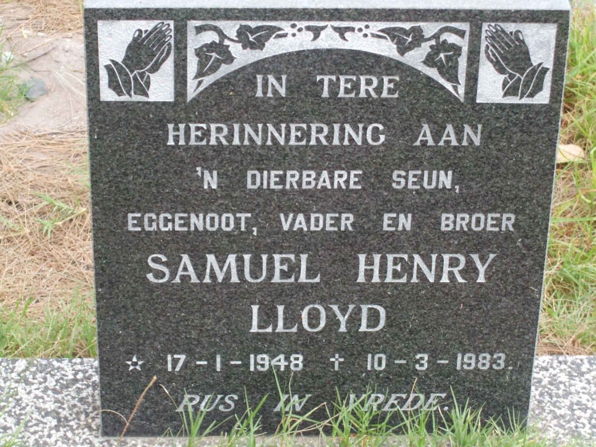 LLOYD Samuel Henry 1948-1983