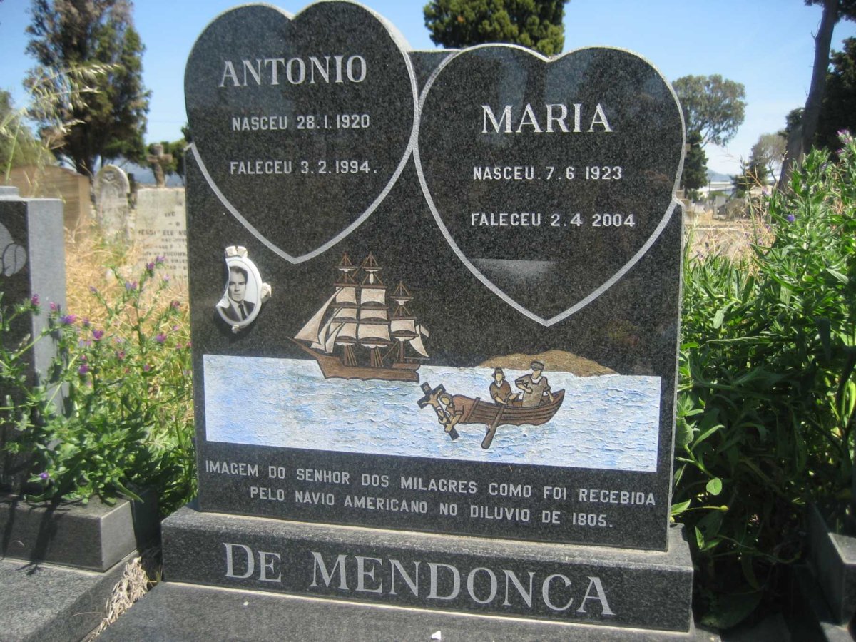 MENDONCA Antonio, de 1920-1994 Maria 1923-2004