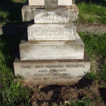 MELLISH Henry Alexander 1866-1922 :: MELLISH Eric Alexander 1903-1922 :: MELLISH Mary Ann Frances nee WRIGHT 1867-1949
