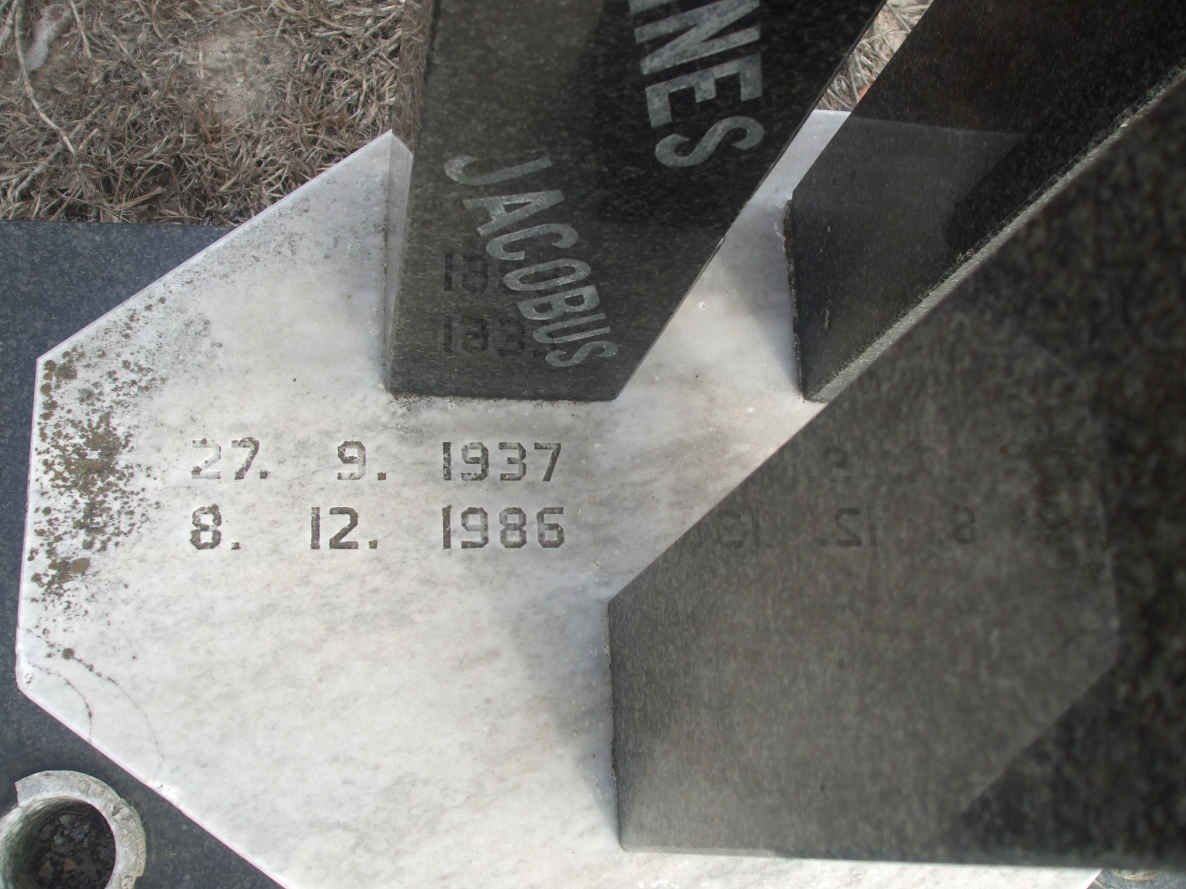 MYBURGH Albertus Johannes Jacobus 1937-1986
