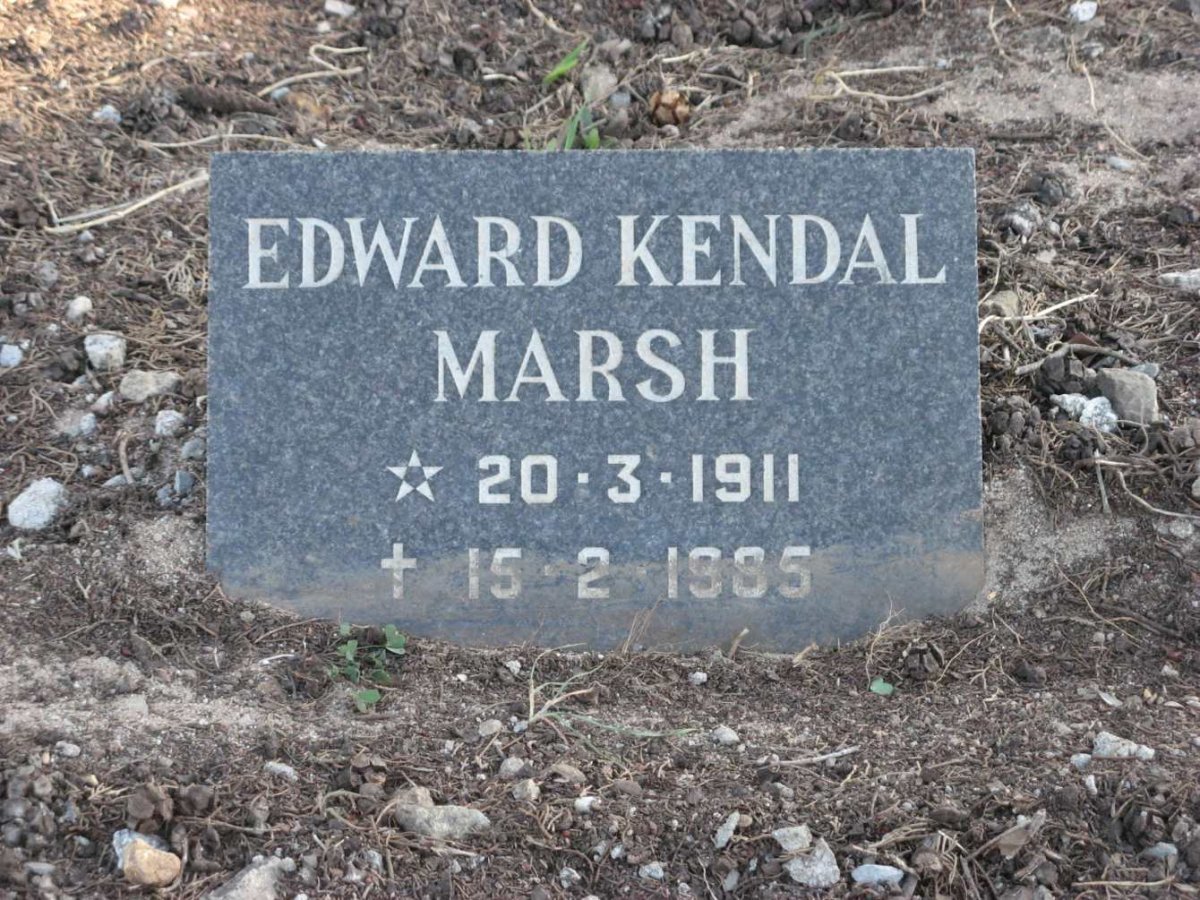 MARSH Edward Kendal 1911-1985