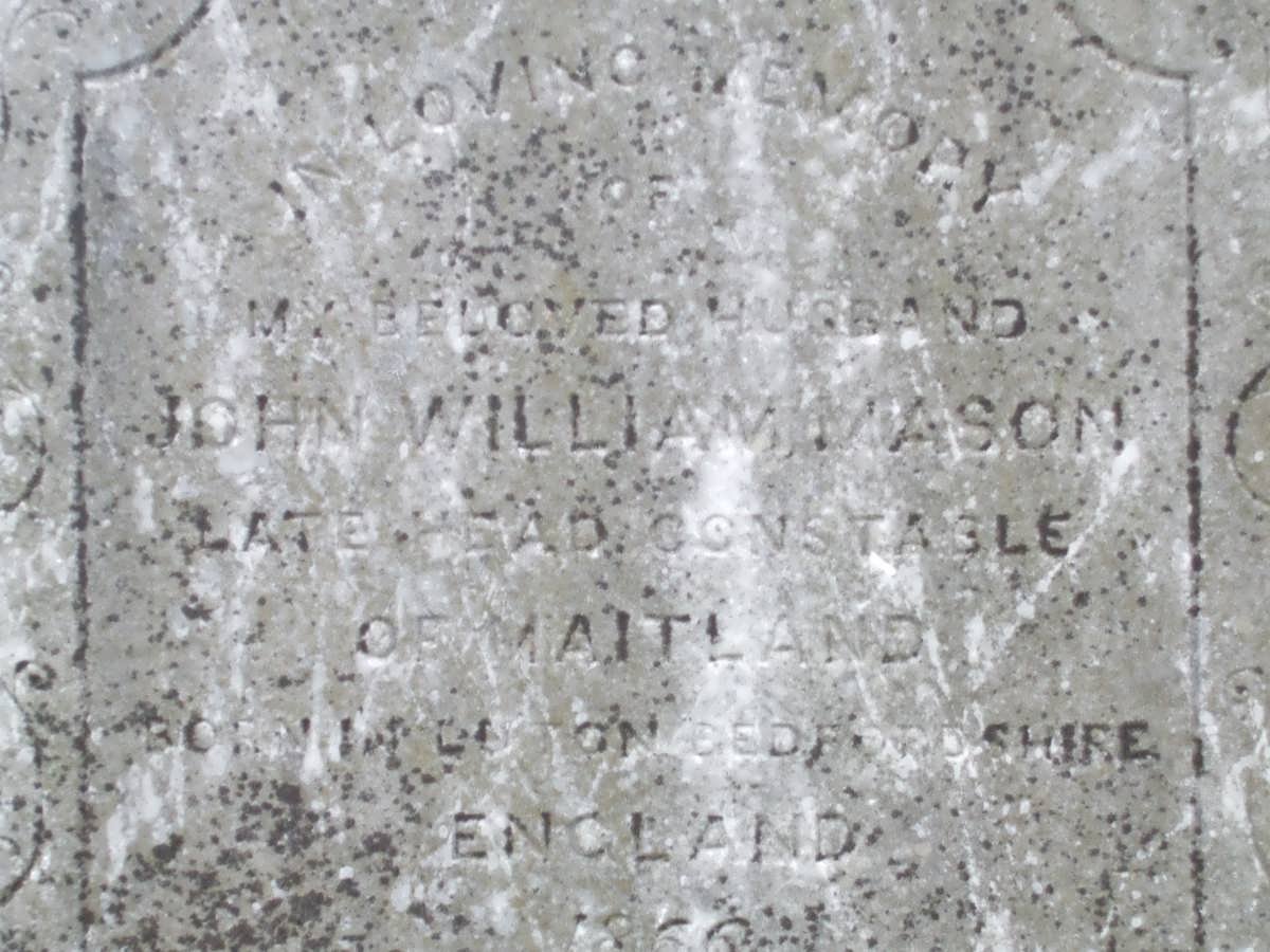 MASON John William 1866-1905