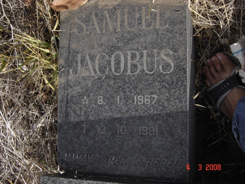 MATTHYS Samuel Jacobus 1967-1991