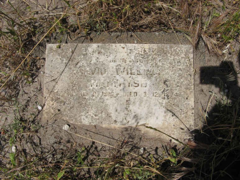 MATTHYSE David William 1910-1974