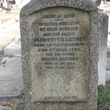 MANTHEY Clements 1878-1930 &amp; Bertha 1884-1945