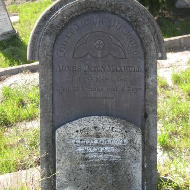MAXWELL Agnes Paton -1866 :: MAXWELL Robert Miller -18?5