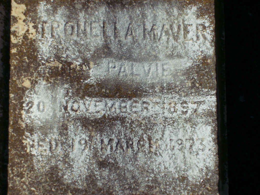 MAVER Petronella nee PALVIE 1897-1973