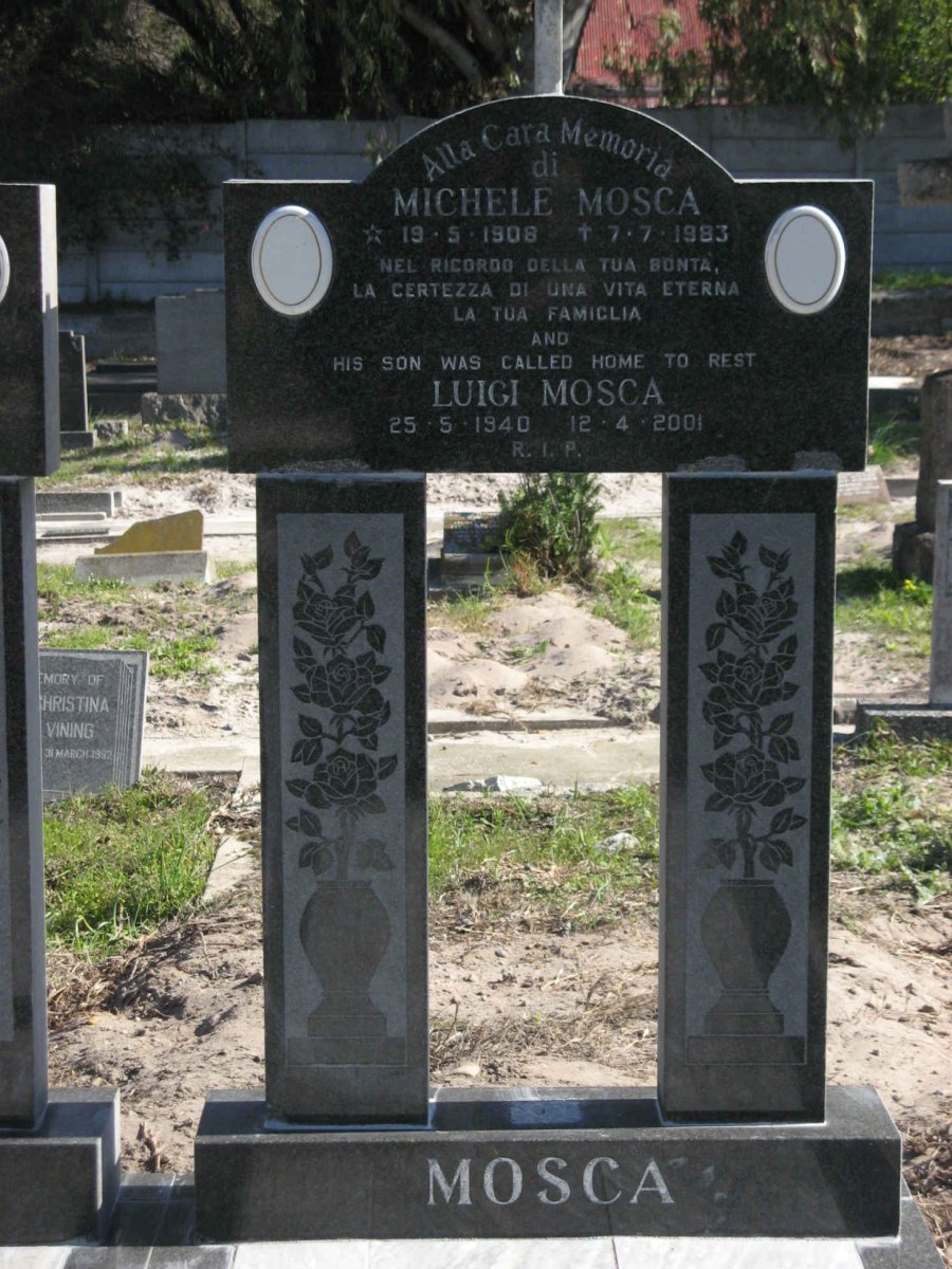 MOSCA Michele 1908-1983 :: MOSCA Luigi 1940-2001