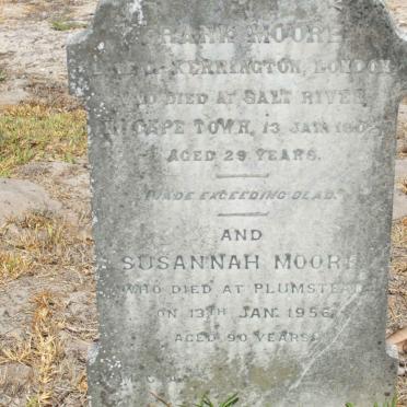 MOORE Frank -1902 :: MOORE Susannah -1956