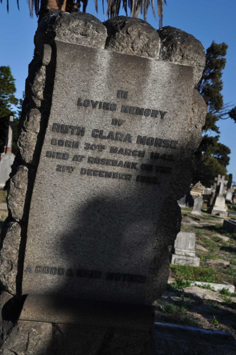 MORSE Ruth Clara 1842-1922