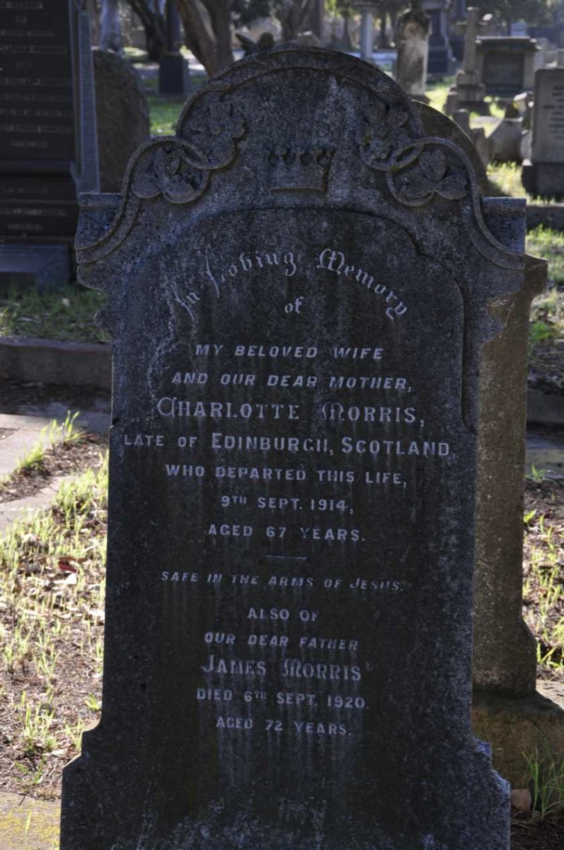 MORRIS James -1920 &amp; Charlotte -1914