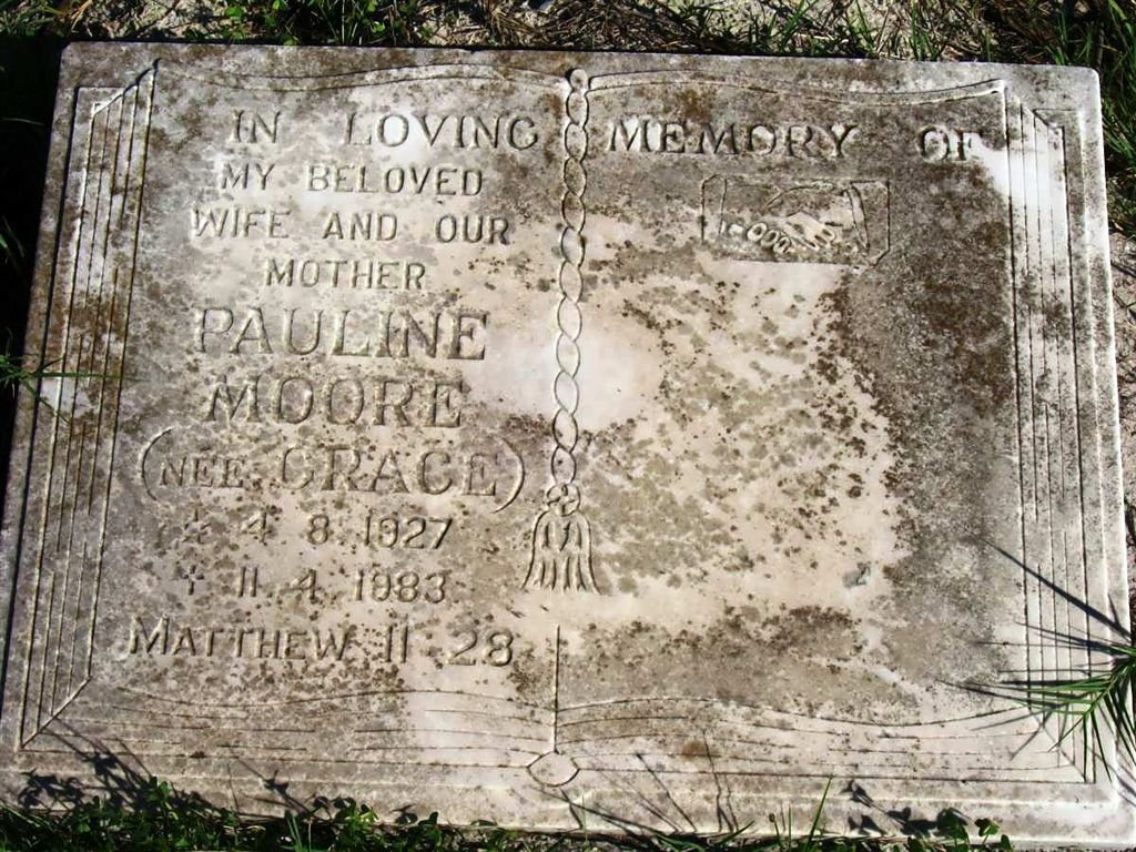 MOORE Pauline nee GRACE 1927-1983