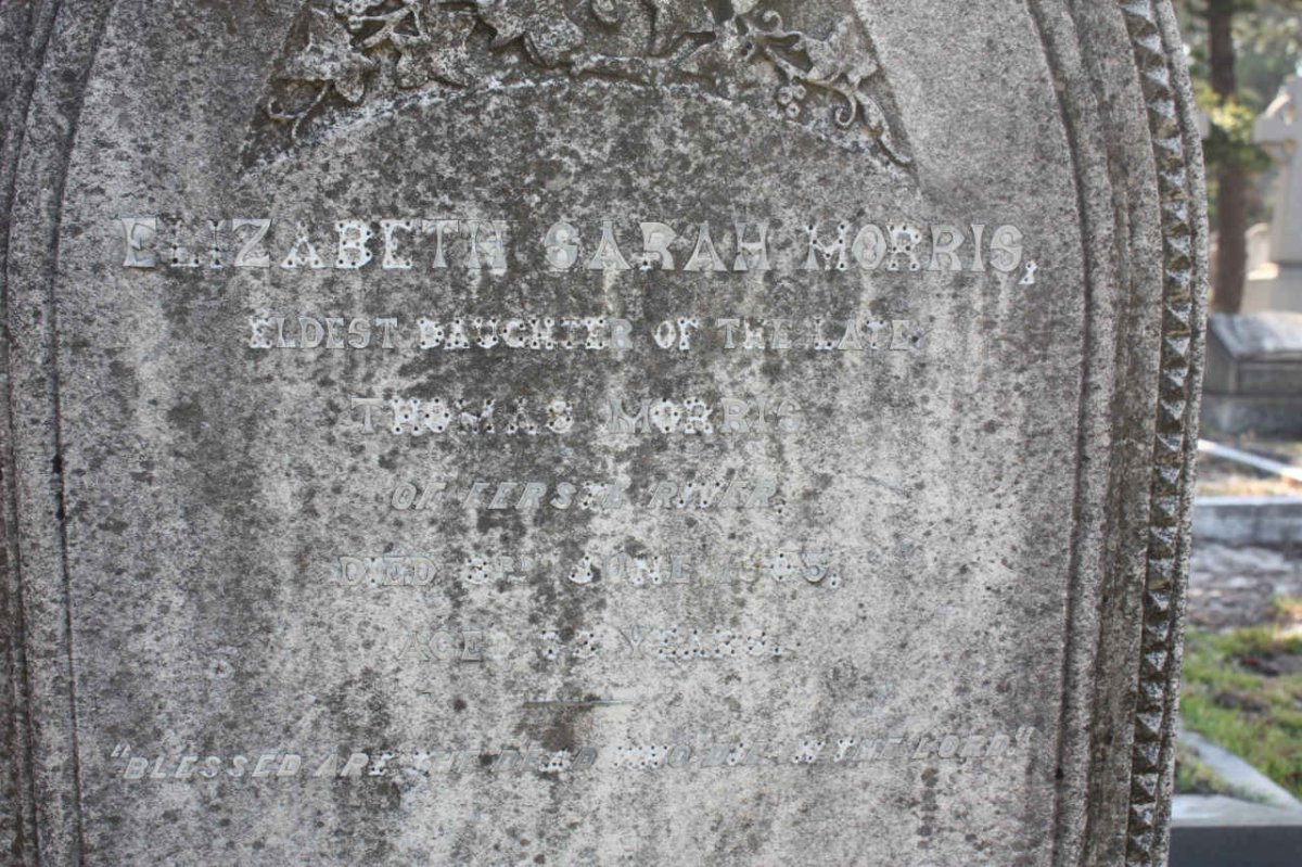 MORRIS Elizabeth Sarah -1905