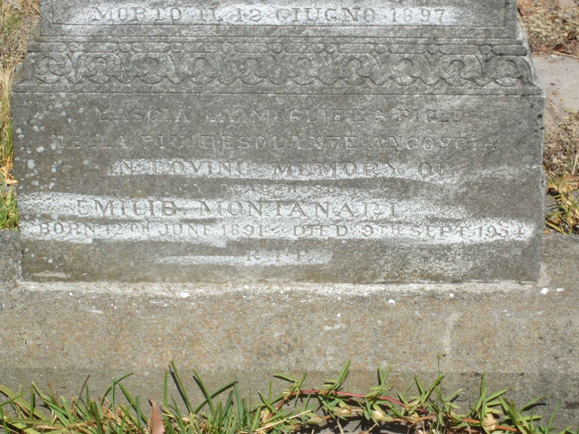 MONTANARI Emilio 1891-1954