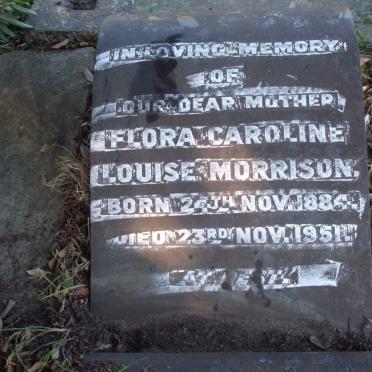 MORRISON Flora Caroline Louise 1884-1951