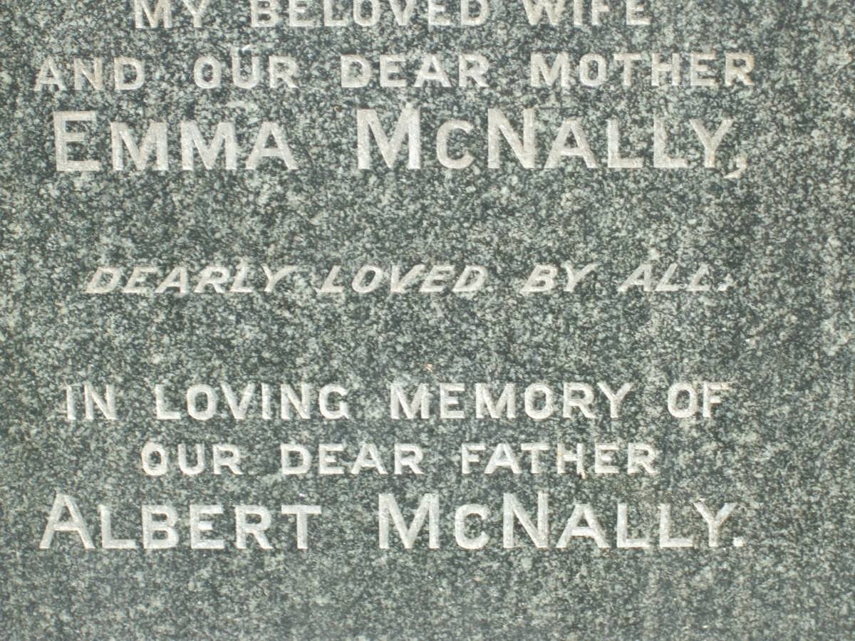 McNALLY Albert &amp; Emma