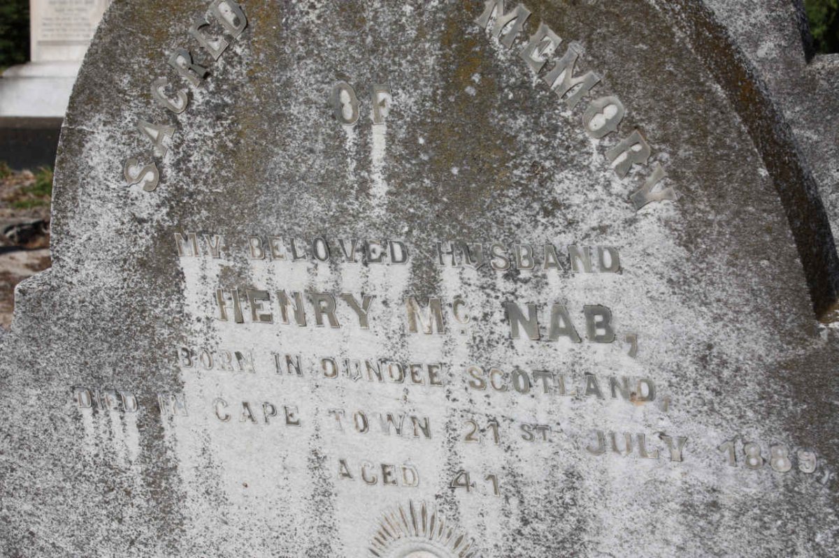 McNAB Henry -1889