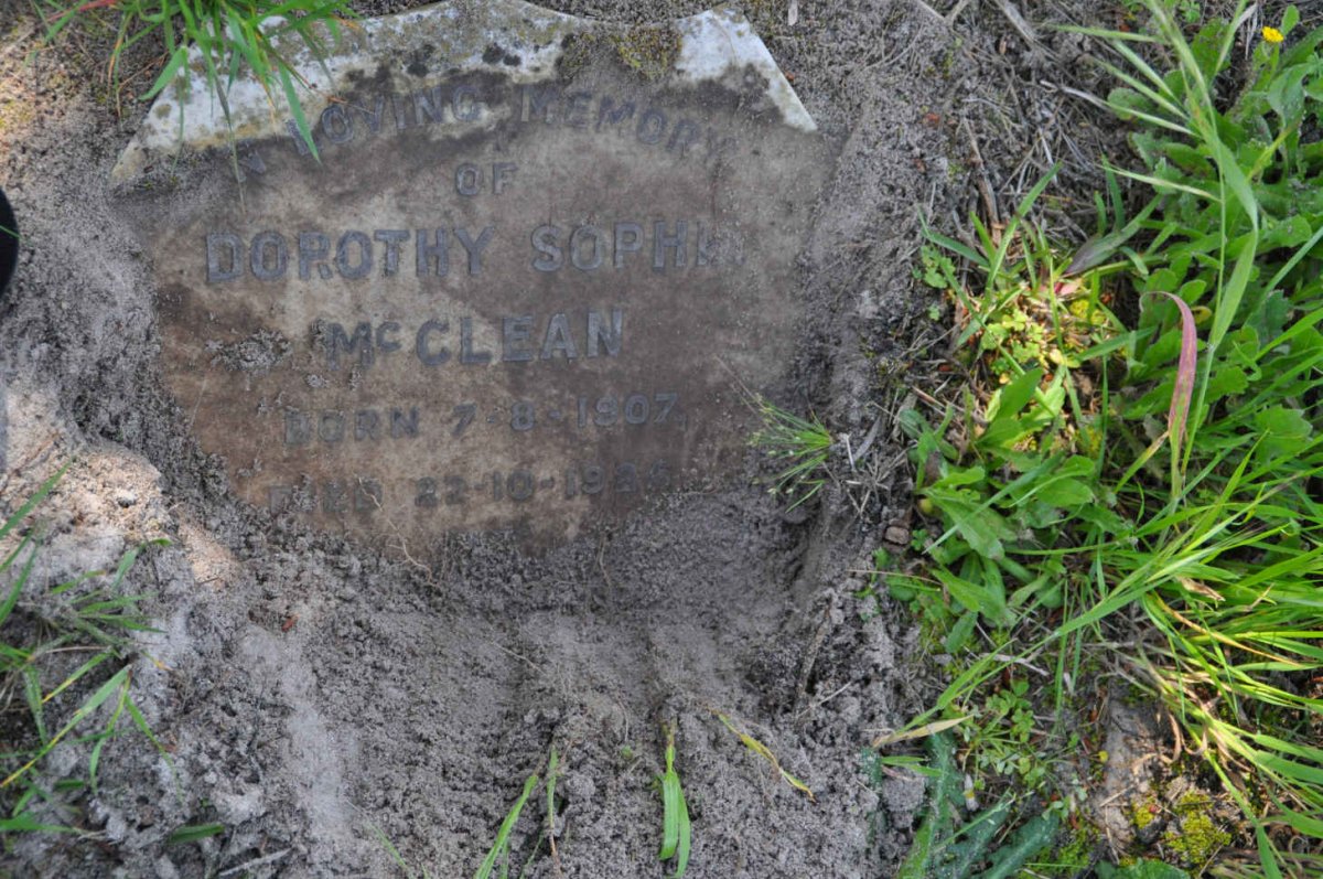 McCLEAN Dorothy Sophia 1907-1925