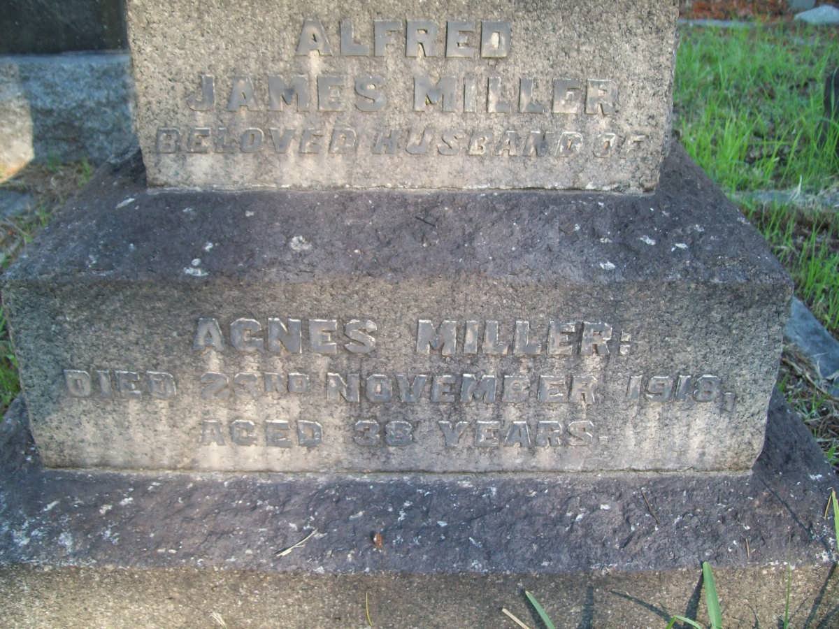 MILLER Alfred James -1918