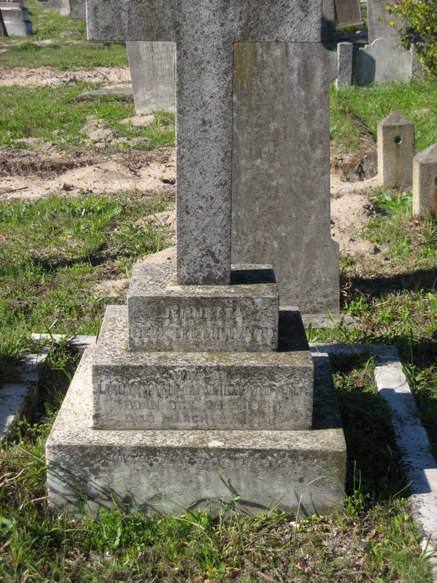 MILWARD Jennetta Beckett 1865-1897