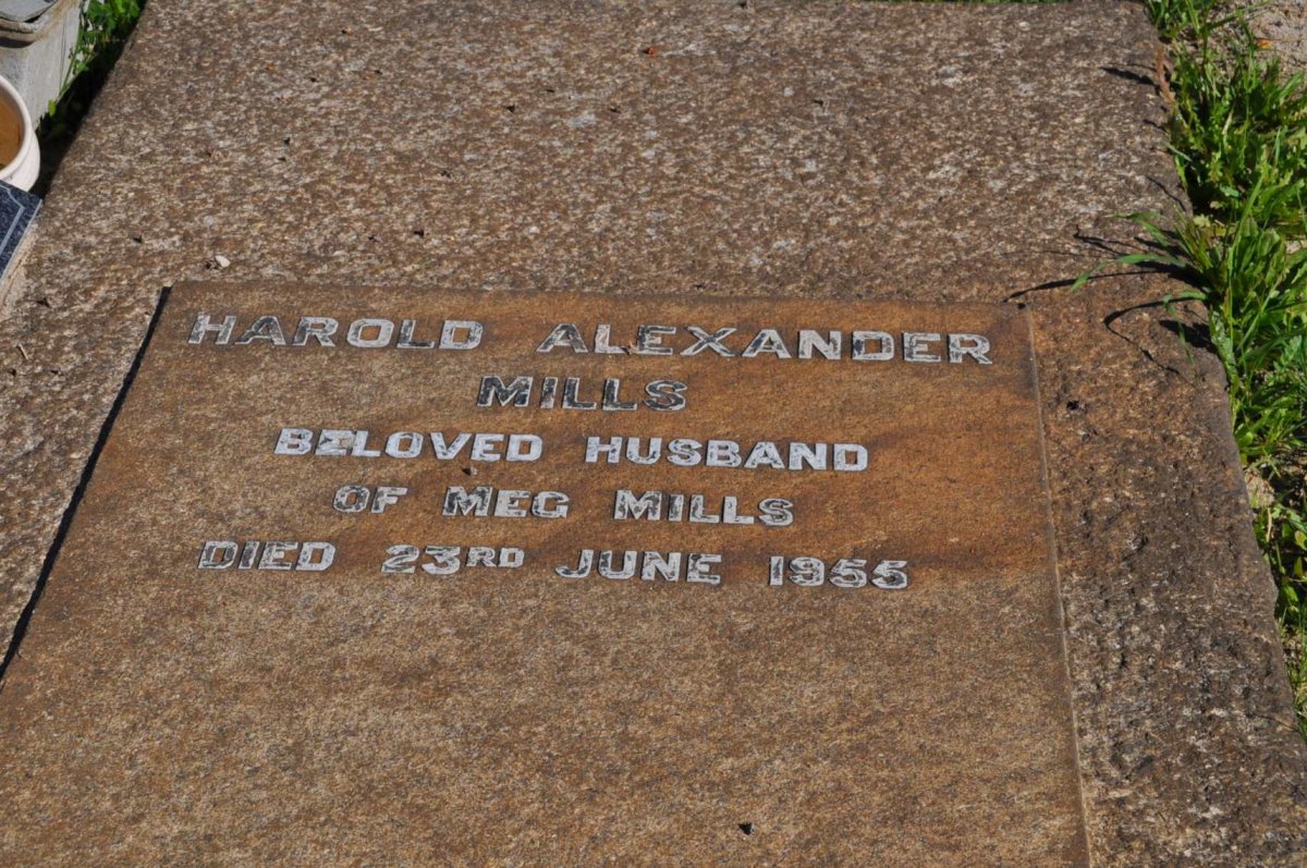 MILLS Harold Alexander -1955