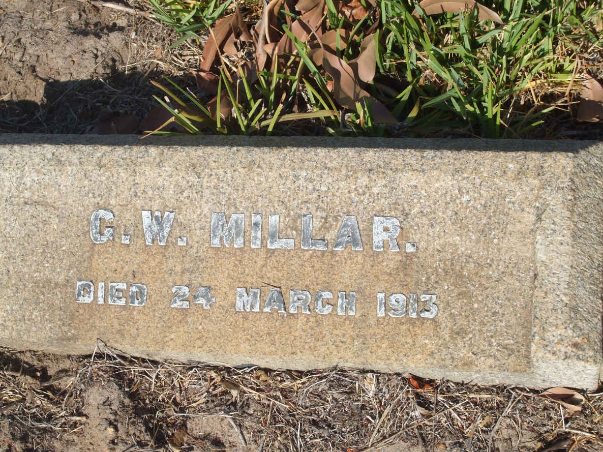 MILLAR G.W. -1913