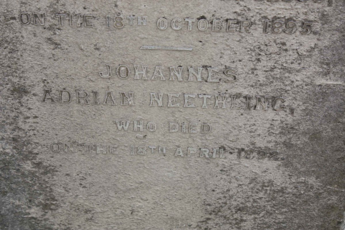 NEETHLING Johannes Adrian -1892