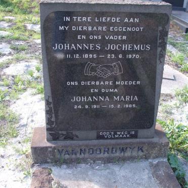 NOORDWYK Johannes Jochemus, van 1895-1970