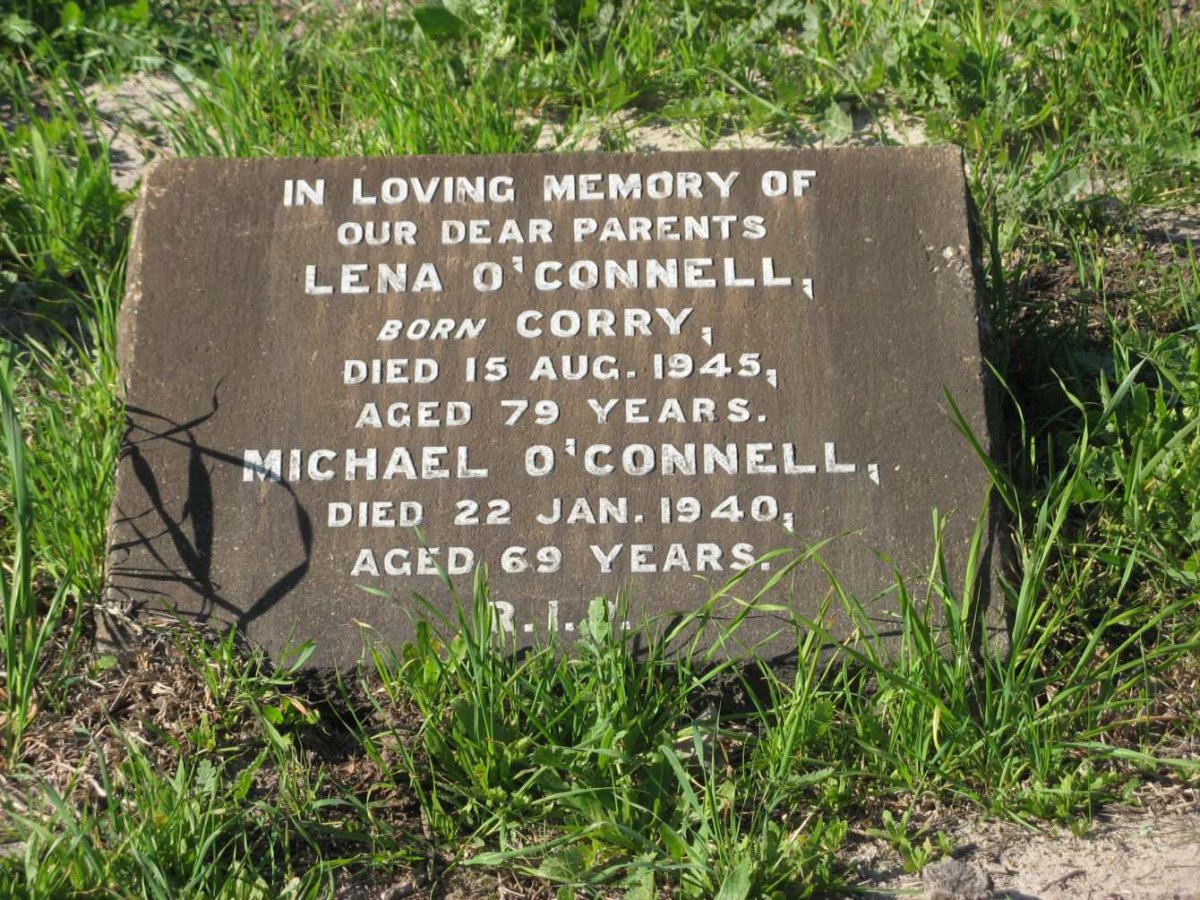 O'CONNELL Michael -1940 &amp; Lena CORRY -1945