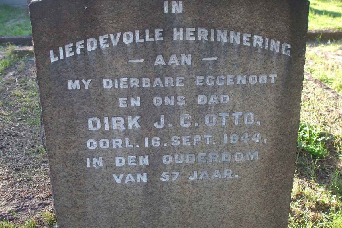 OTTO Dirk J.C. -1944
