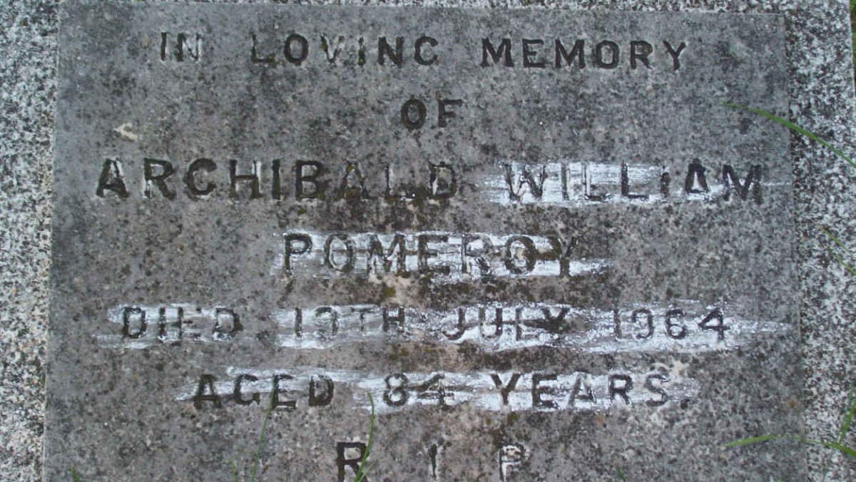 POMEROY Archibald William -1964