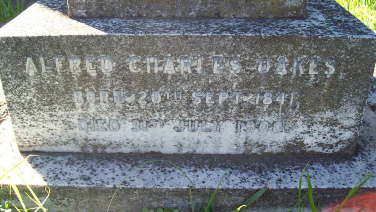 OAKES Alfred Charles 1841-1900