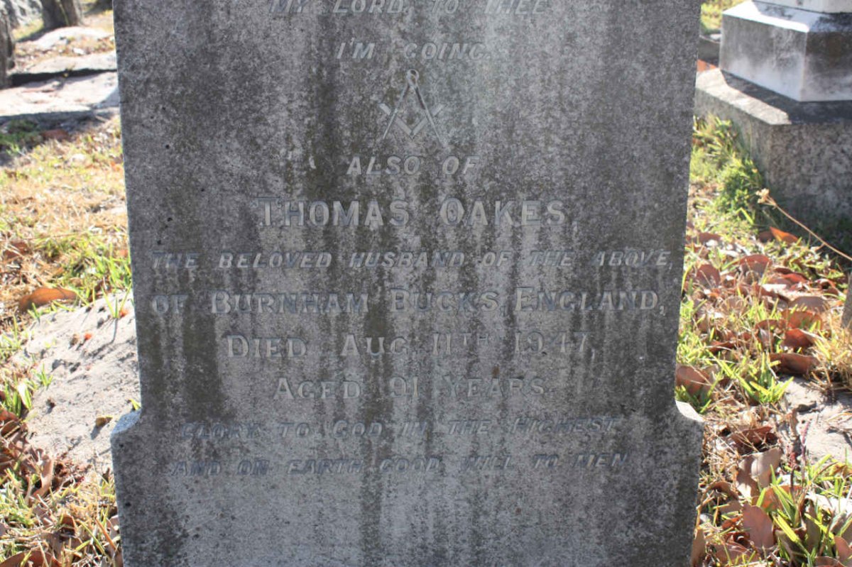 OAKES Thomas -1947