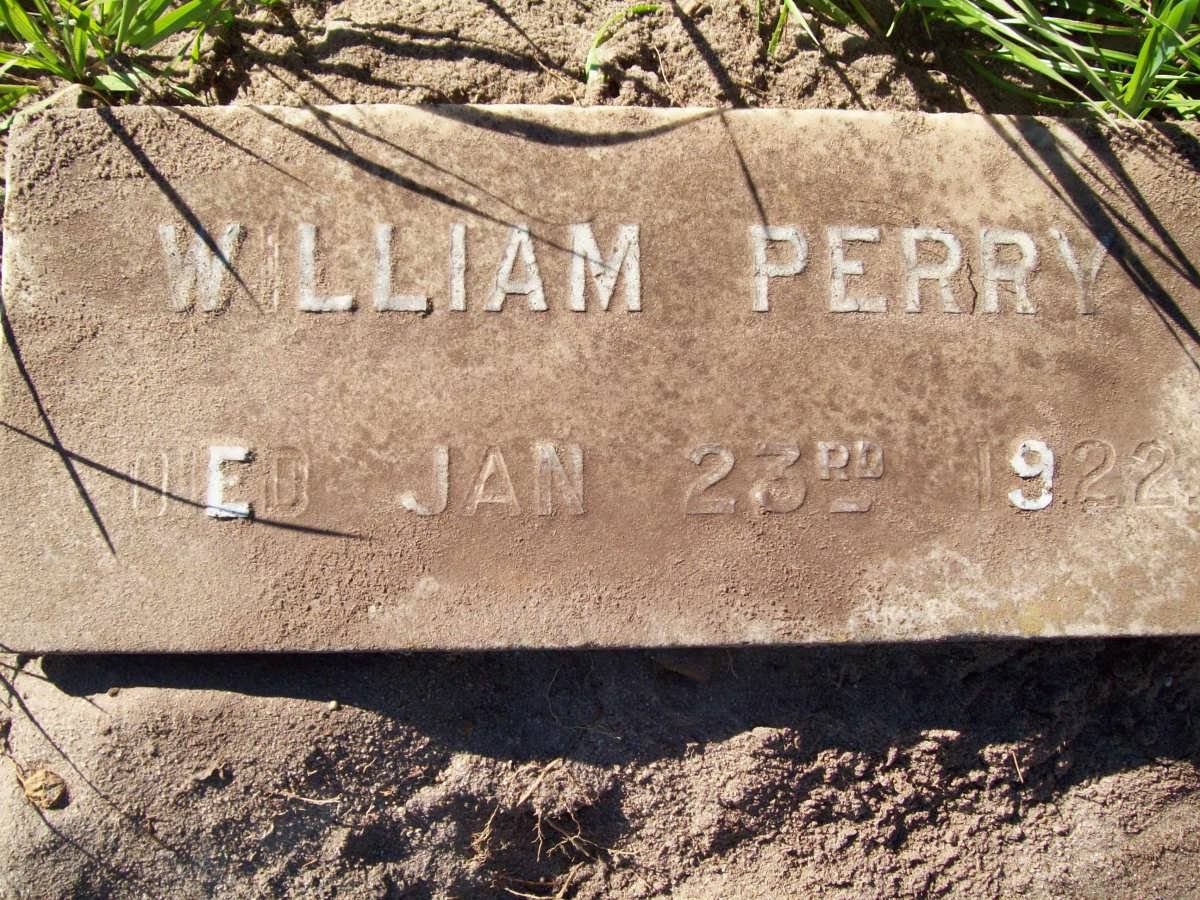 PERRY William -1922