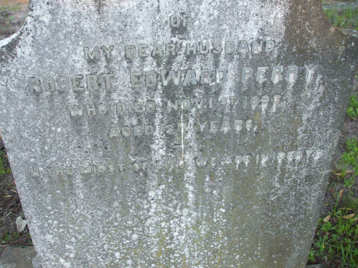 PERRY Robert Edward -1893