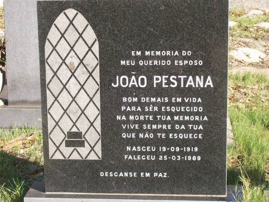 PESTANA Joáo 1919-1989