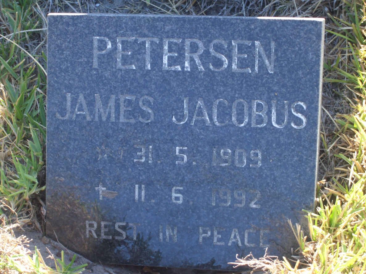 PETERSEN James Jacobus 1909-1992
