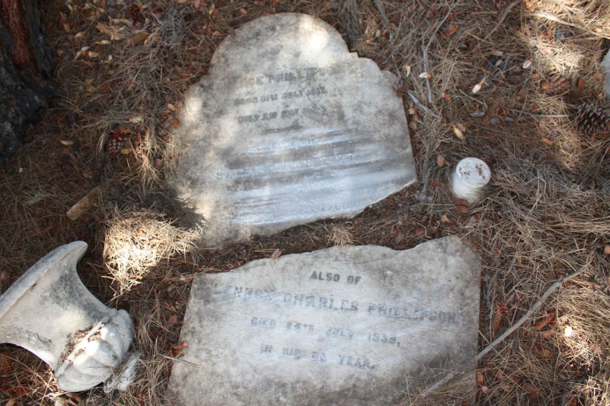 PHILLIPSON George 1817-1886 :: PHILLIPSON Lennox Charles -1939 :: PHILLIPSON Sarah Camn nee BIRT -1896