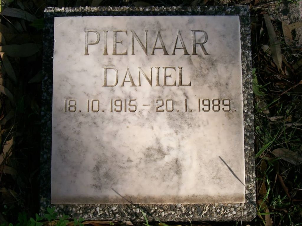 PIENAAR Daniel 1915-1989
