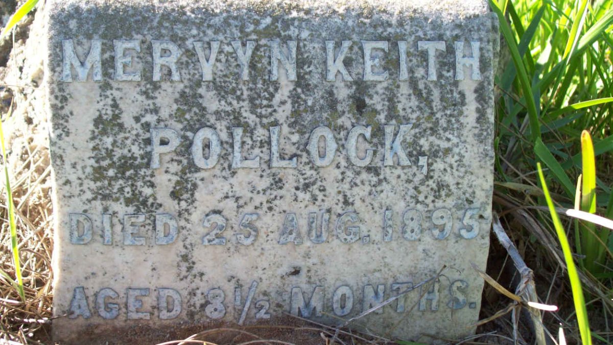 POLLOCK Mervyn Keith  -1895 