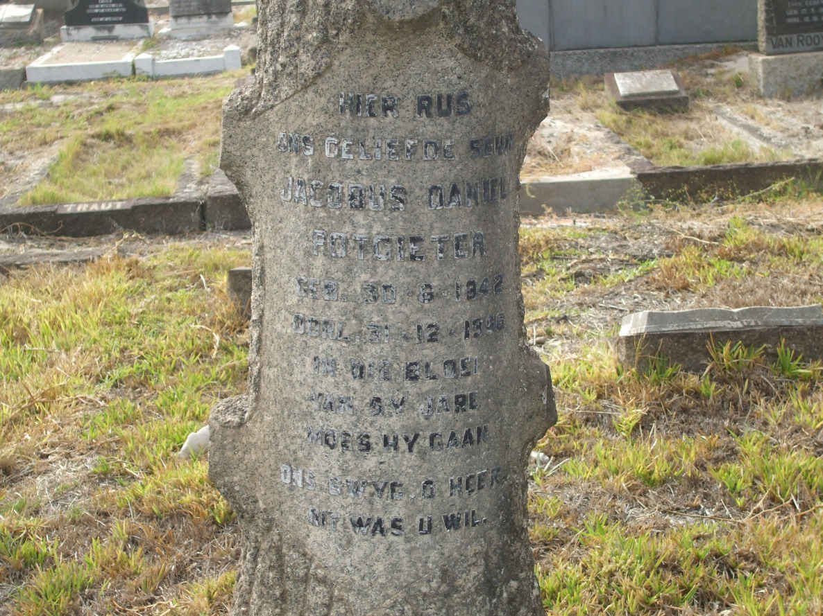 POTGIETER Jacobus Daniel 1942-1956