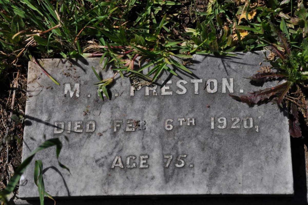 PRESTON M.?. -1920
