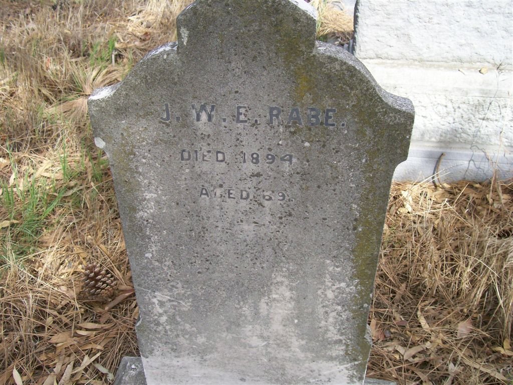 RABE J.W.E. -1894