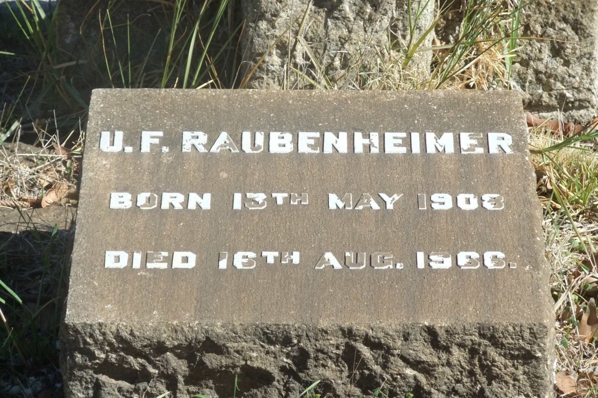 RAUBENHEIMER U.F. 1908-1966