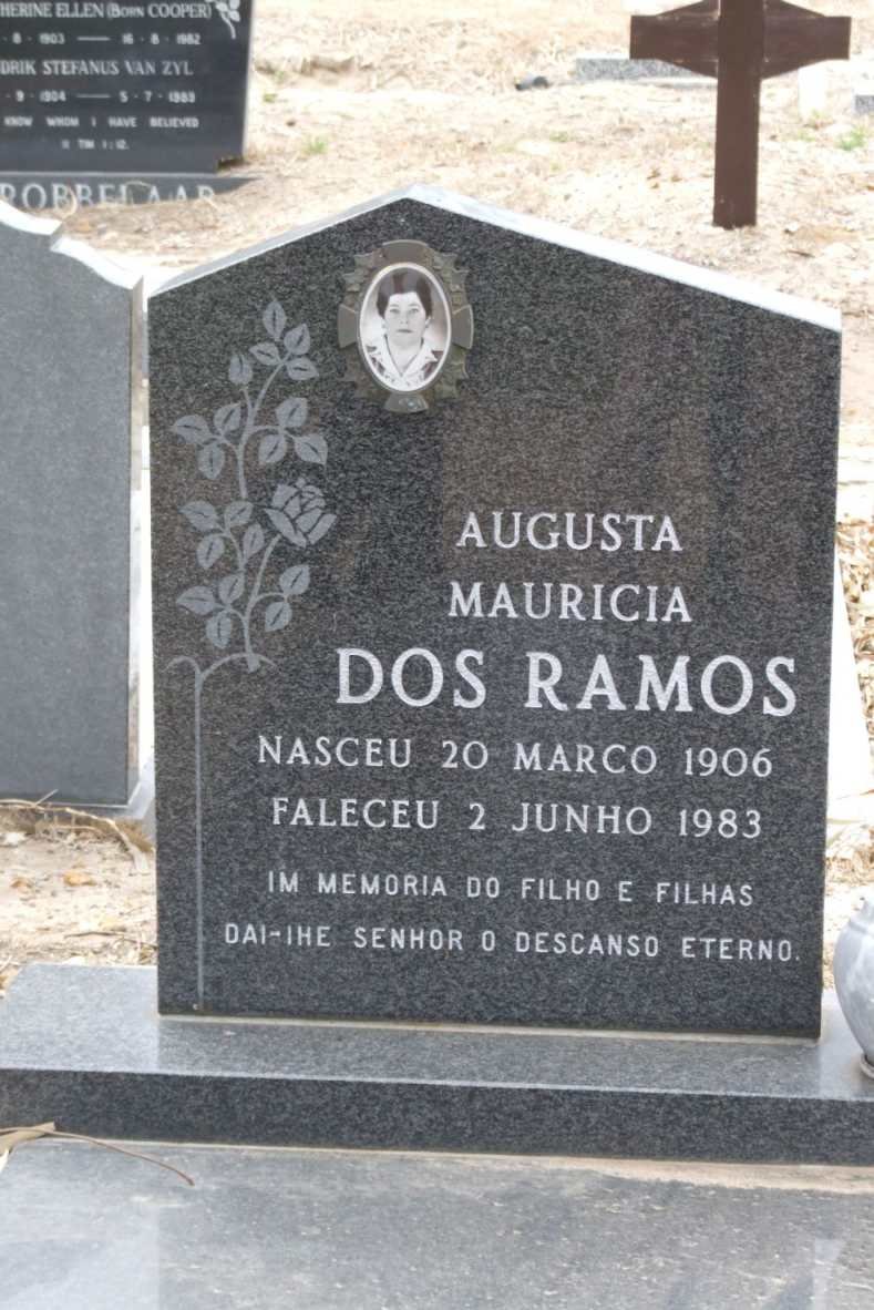 RAMOS Augusta Mauricia, dos 1906-1983