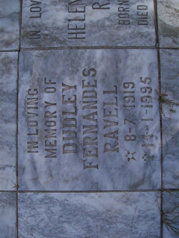 RAVELL Dudley Fernandes 1919-1995