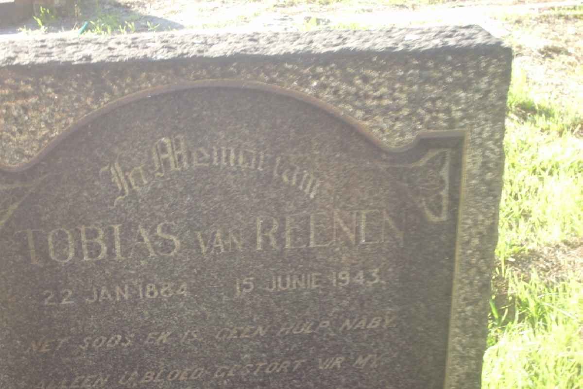 REENEN Tobias, van 1884-1943