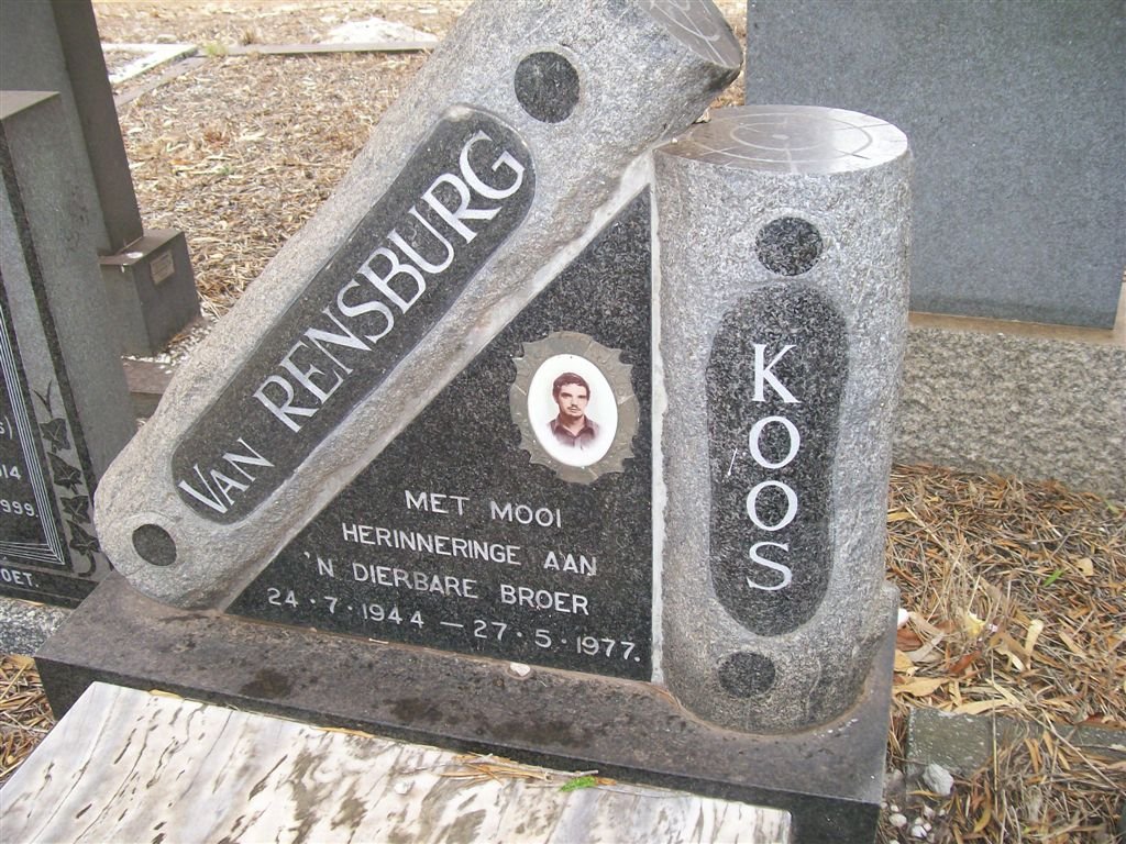 RENSBURG Koos, van 1944-1977